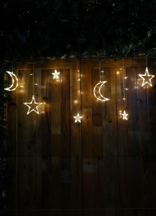LED-Lichtervorhang