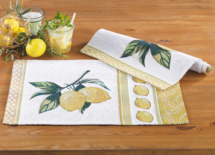 Tischdecken - Gobelin-Platz-Set, 2-teilig, in Farbe BUNT Ansicht 2