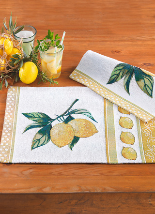 Tischdecken - Gobelin-Platz-Set, 2-teilig, in Farbe BUNT