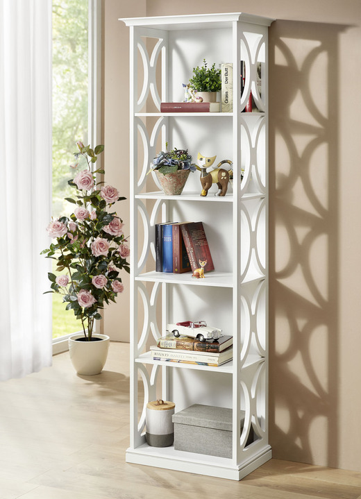 Regale & Schränke - Regale mit italienischem Charme, in Farbe NUSSBAUM, in Ausführung klein Ansicht 1