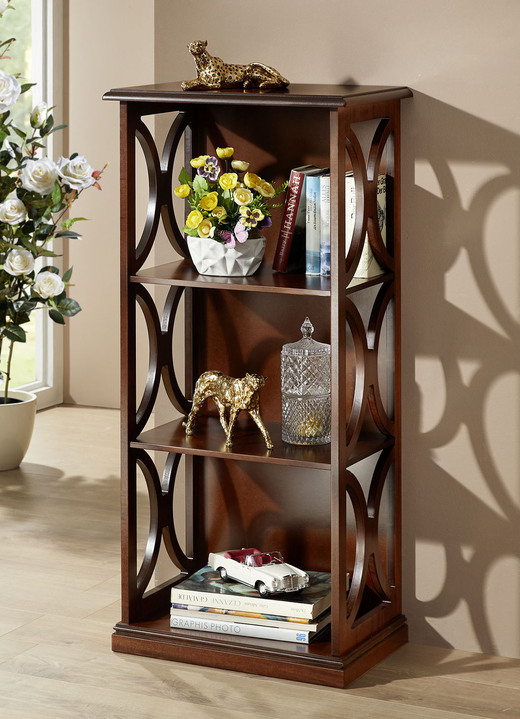 Regale & Schränke - Regale mit italienischem Charme, in Farbe NUSSBAUM, in Ausführung klein Ansicht 2