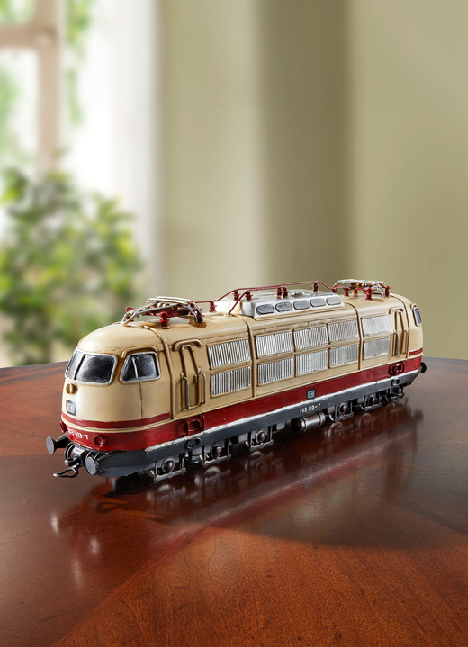 Sammlermodelle - E-Lok TEE 103er Serie, in Farbe CREME-ROT
