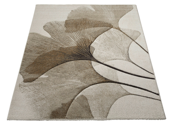 Modern - Hochwertige Designer-Brücken und -Teppiche, in Größe 113 (Brücke, 80x150 cm) bis 282 (Teppich, 200x290 cm), in Farbe BEIGE Ansicht 2