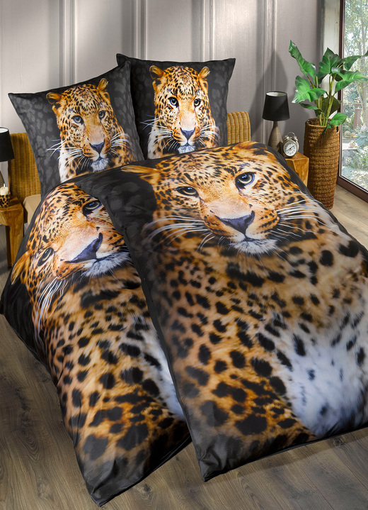 - Microfaser-Bettwäsche-Garnitur mit Reißverschluss, in Farbe MULTICOLOR Ansicht 2