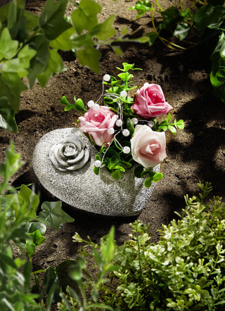 Herz mit Rosen