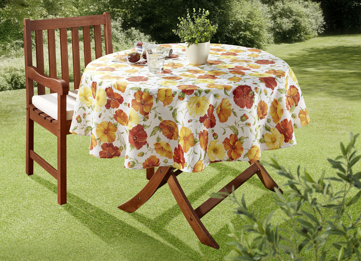 Tischdecken - Tischdecke mit Fleckschutz-Ausrüstung, in Größe 105 (Läufer, 40x140 cm) bis 190 (Tischdecke oval, 140x190 cm), in Farbe MULTICOLOR Ansicht 3