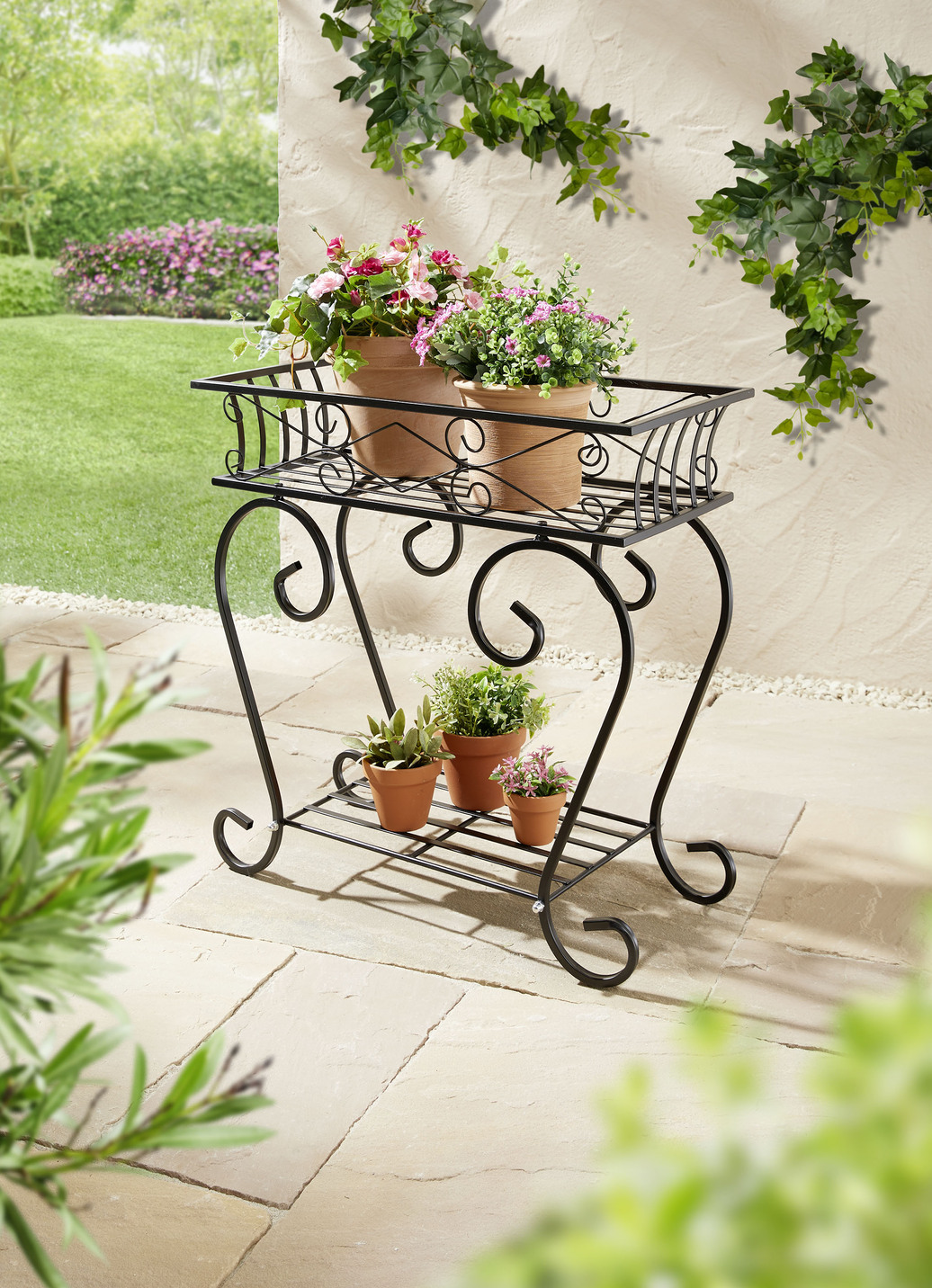 Pflanzenständer aus Metall Gartenmöbel Brigitte Hachenburg