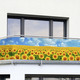Sichtschutz und Sonnenschutz - Balkonsichtschutz mit Sonnenblumen-Motiv, in Farbe BUNT – Farbe BUNT – Ansicht 1