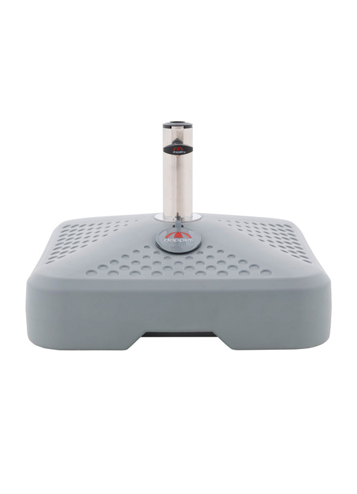 Sichtschutz und Sonnenschutz - Schirmfuß Active-Fill-It 2-in-1 von Doppler, in Farbe GRAU