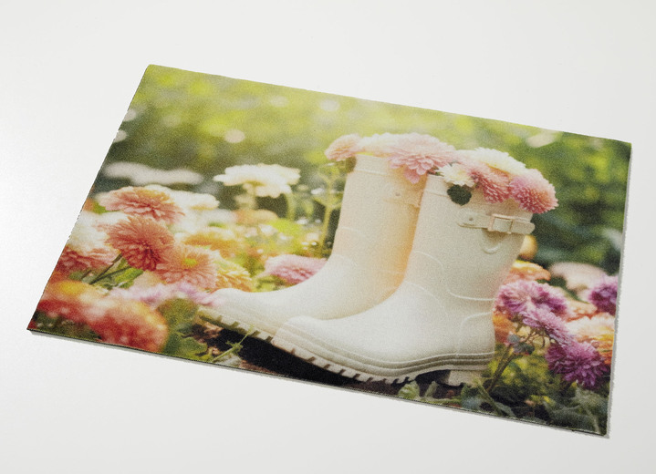 Fußmatten - Fußmatte mit  rutschhemmender Rückseite, in Farbe BUNT Ansicht 2