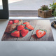 Fußmatten - Fußmatte mit Erdbeermotiv, in Farbe BUNT – Farbe BUNT – Ansicht 1