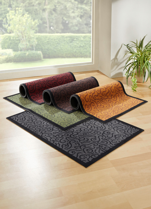 Fußmatten - Praktische Schmutzfangmatten für innen und außen, in Größe 116 (90x120 cm) bis 117 (90x150 cm), in Farbe BRAUN Ansicht 2