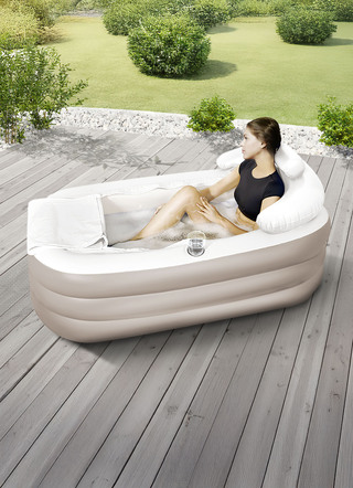 Aufblasbare Badewanne