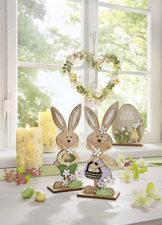 - LED-Echtwachskerzen, 2er-Set, in Farbe CREME Ansicht 2