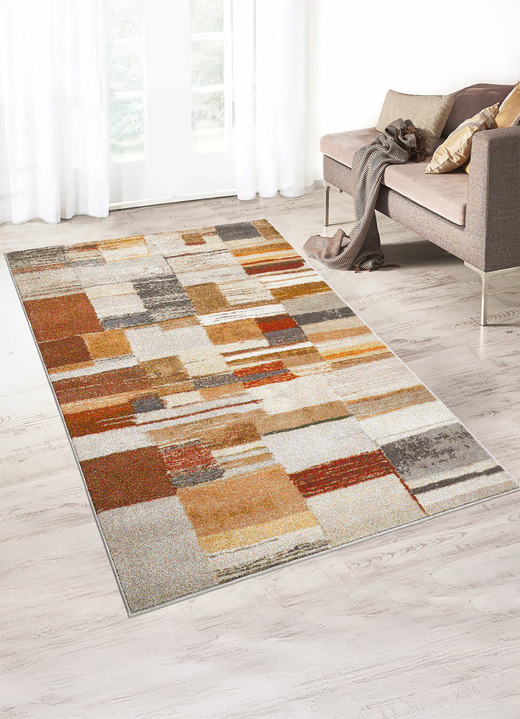 Modern - Moderne Brücken und Teppiche, in Größe 111 (Brücke, 60x110 cm) bis 282 (Teppich, 200x290 cm), in Farbe MULTICOLOR