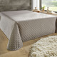 Tagesdecken - Tagesdecke mit Steppung und Bandeinfassung, in Größe 873 (Einzelbett, 135x210 cm) bis 926 (1 Kissenbezug, 80x 80 cm), in Farbe BEIGE – Farbe TAUPE – Ansicht 1