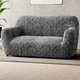 Sessel- & Sofaüberwürfe - Bi-elastische Mikrofaser-Stretchbezüge – Farbe ANTHRAZIT – Ansicht 7 Sessel- & Sofaüberwürfe - Bi-elastische Mikrofaser-Stretchbezüge, in Größe 101 (Sesselbezug) bis 105 (TV-Sessel-Bezug), in Farbe BEIGE – Farbe ANTHRAZIT – Ansicht 7