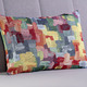 Kissenbezüge - Kissenbezug mit Reißverschluss, in Größe 105 (Kissenbezug, 40x40 cm) bis 110 (Kissenbezug, 50x50 cm), in Farbe BUNT, in Ausführung Dessin 1: Farbenmeer – Farbe BUNT – Ansicht 1