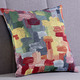 Kissenbezüge - Kissenbezug mit Reißverschluss, in Größe 105 (Kissenbezug, 40x40 cm) bis 110 (Kissenbezug, 50x50 cm), in Farbe BUNT, in Ausführung Dessin 1: Farbenmeer – Farbe BUNT – Ansicht 1