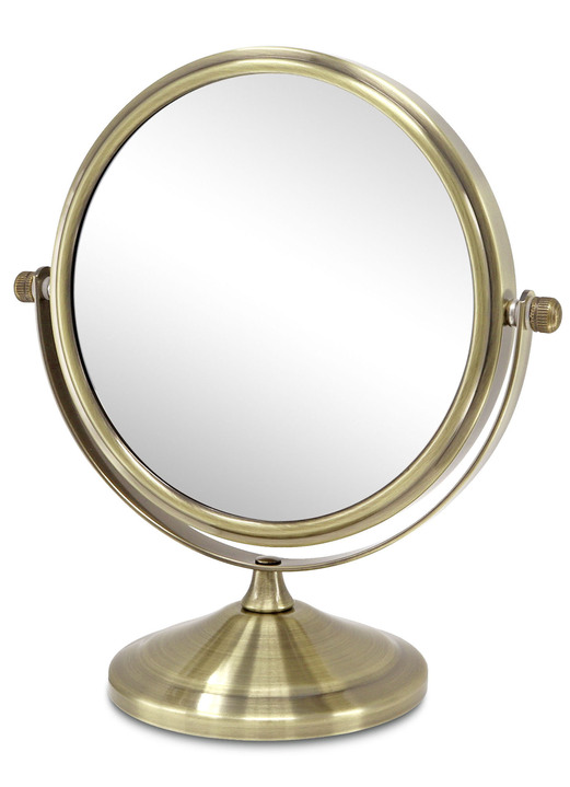 Körperpflege & Kosmetik - Kosmetik-Spiegel mit stabilem Metallgehäuse, in Farbe WEISS Ansicht 9