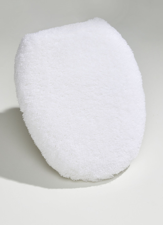 Badgarnituren - Moderne Badgarnitur von Kleine Wolke, in Größe 100 (Vorleger halbrund, 50/ 80 cm bis 112 (WC-Deckelbezug mit Kordel, 47/ 50 cm)), in Farbe BRAUN Ansicht 23