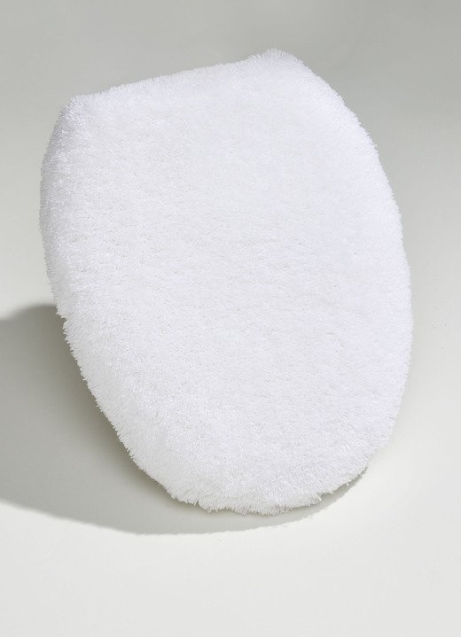 Badgarnituren - Moderne Badgarnitur von Kleine Wolke, in Größe 100 (Vorleger halbrund, 50/ 80 cm bis 112 (WC-Deckelbezug mit Kordel, 47/ 50 cm)), in Farbe BLAU Ansicht 23