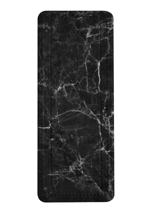 Hilfsmittel - Sicherheits-Einlagen mit Marmor-Dessin, in Größe 300 (Duscheinlage, 55x55 cm) bis 302 (Nackenpolster, 32x22 cm), in Farbe SCHWARZ-WEISS Ansicht 6