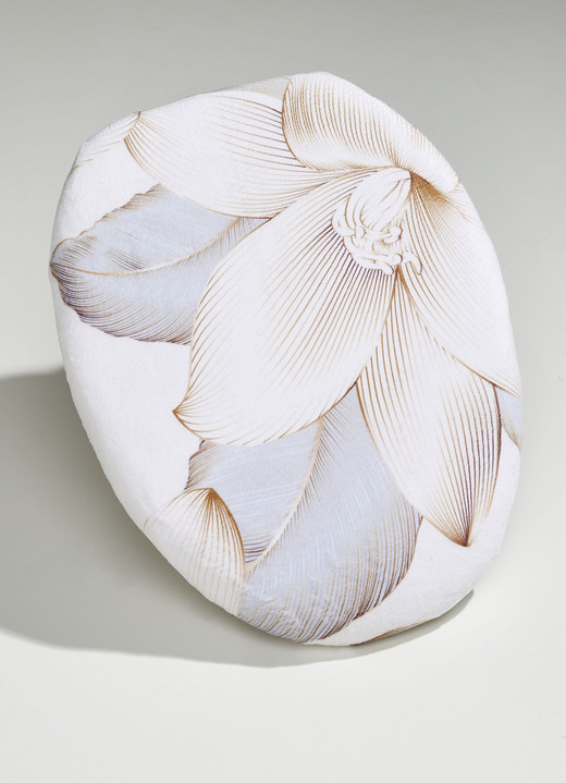 Badgarnituren - Traumhaft weiche Badgarnitur mit Bandeinfassung, in Größe 100 (Vorleger halbrund, 50x 80 cm) bis 112 (Motiv-WC-Deckelbezug, 47x 50 cm), in Farbe MULTICOLOR Ansicht 7