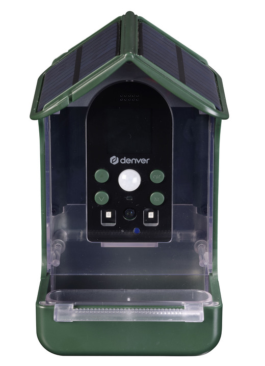 Gartendekoration - Futterhaus mit Kamera, in Farbe GRÜN Ansicht 6
