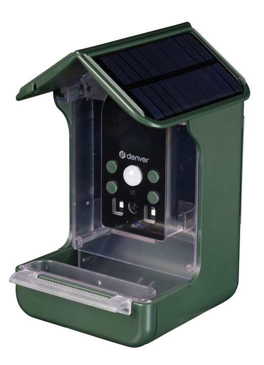 Gartendekoration - Futterhaus mit Kamera, in Farbe GRÜN Ansicht 5