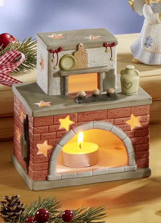 Goebel-Figuren - Szene Lebkuchenbäckerei aus der Nina & Marco-Serie, in Farbe BLAU, in Ausführung Engel mit Waage Ansicht 8