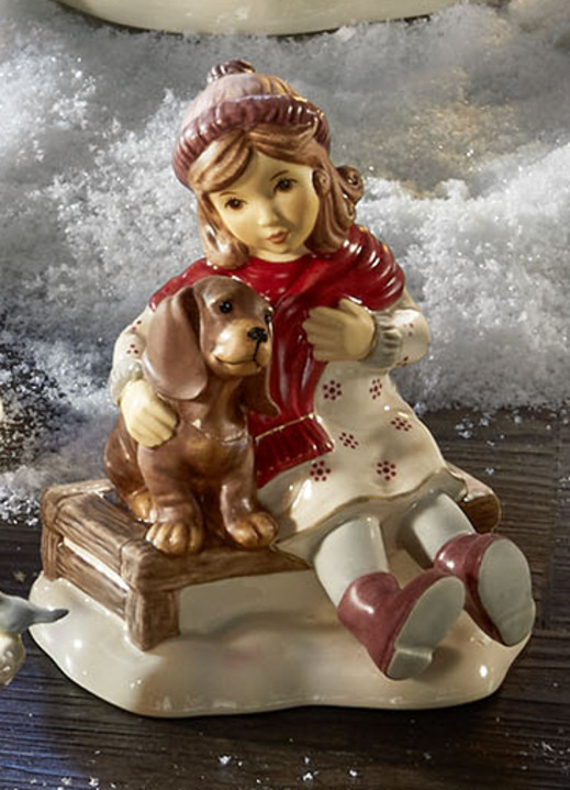 Goebel-Figuren - Winterliche Szene: Tolle Himmelsboten im Winterwald Ansicht 24 Goebel-Figuren - Winterliche Szene: Tolle Himmelsboten im Winterwald, in Farbe GRÜN, in Ausführung Weihnachtsbaum Ansicht 24