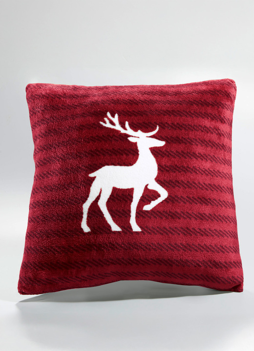 Decken - Kuschelige Wohnaccessoires, in Größe 225 (Wohndecke, 150x200 cm) bis 905 (Kissen mit Füllung, 45x 45 cm), in Farbe ROT Ansicht 1