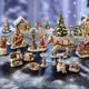 Goebel-Figuren - Winterliche Szene: Tolle Himmelsboten im Winterwald – Farbe BUNT – Ansicht 2 Goebel-Figuren - Winterliche Szene: Tolle Himmelsboten im Winterwald, in Farbe GRÜN, in Ausführung Weihnachtsbaum – Farbe BUNT – Ansicht 2