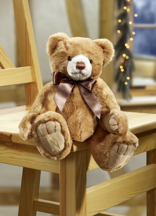 Teddy Wesley aus  feinstem Mikrofaser-Plüsch