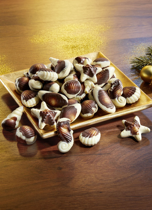 Weihnachtsleckereien - Original belgische Meeresfrüchte, in Farbe
