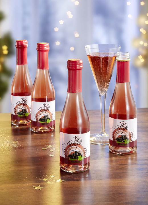 Weihnachtsleckereien - Piccolos Kir Royal, 4er Set, in Farbe