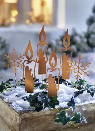Dekostecker Winter, 6er-Set