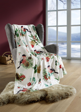 Kuschelige Wohndecke
