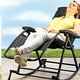 Gartenmöbel - Schaukelstuhl 2in1 – Farbe SCHWARZ – Ansicht 2 Gartenmöbel - Schaukelstuhl 2in1, in Farbe GRÜN – Farbe SCHWARZ – Ansicht 2