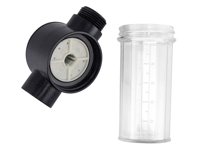 Gartenzubehör - Seifenspender für Starlyf Pressure Gun, in Farbe TRANSPARENT Ansicht 3