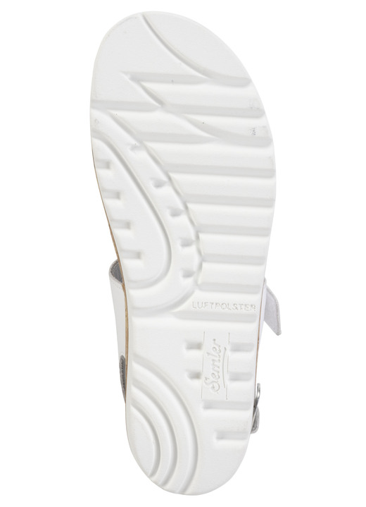 Komfortschuhe - ELENA EDEN Sandale aus Nappaleder, in Größe 3 1/2 bis 8, in Farbe WEISS Ansicht 3