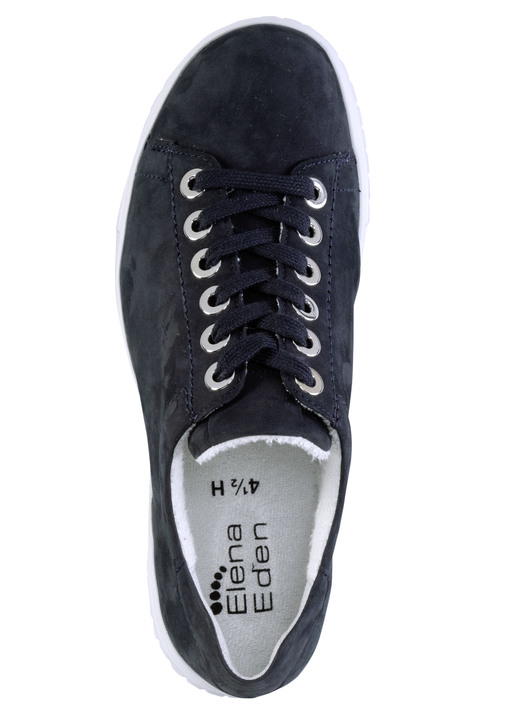Komfortschuhe - ELENA EDEN Sneaker aus Nubukleder, in Größe 3 1/2 bis 8, in Farbe DUNKELBLAU Ansicht 2