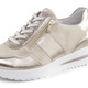 Komfortschuhe - ELENA EDEN Sneaker aus Nappaleder, in Größe 3 1/2 bis 8, in Farbe MATTGOLD-BEIGE – Farbe MATTGOLD-BEIGE – Ansicht 1
