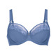 Bügel-BH - Rosa Faia Bügel-BH mit Tüllstickereispitze, in Größe 075 bis 105, in Cup C, in Farbe JEANSBLAU – Farbe JEANSBLAU – Ansicht 2