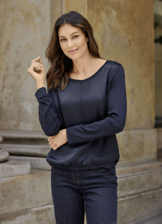 Shirts - Shirt in Marine, in Größe 036 bis 048, in Farbe MARINE Ansicht 2