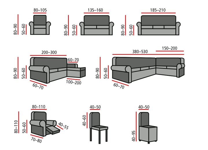 Sessel- & Sofaüberwürfe - Stretchbezüge mit optimaler Passform, in Größe 101 (Sesselbezug) bis 112 (Clubsessel-Bezug), in Farbe CAMEL Ansicht 2