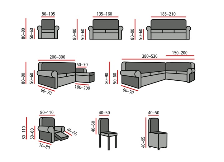 Sessel- & Sofaüberwürfe - Multi-elastische Stretchbezüge, in Größe 101 (Sesselbezug) bis 113 (Ohrensessel-Bezug), in Farbe GRÜN Ansicht 10