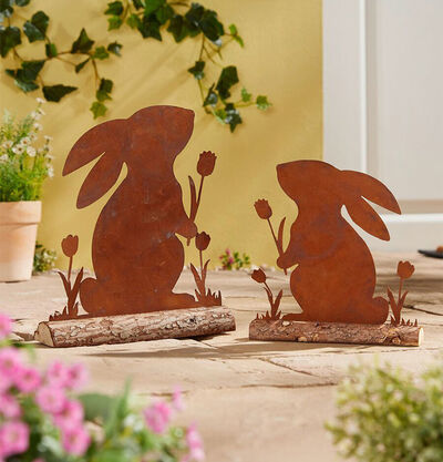 Bewerbung des Bereiches Gartendekoration