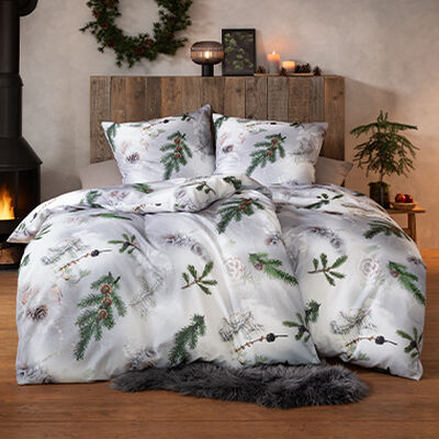 Bewerbung des Bereiches Bettwäsche